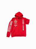 LUMIVOR WORLDWIDE Hoodie Red