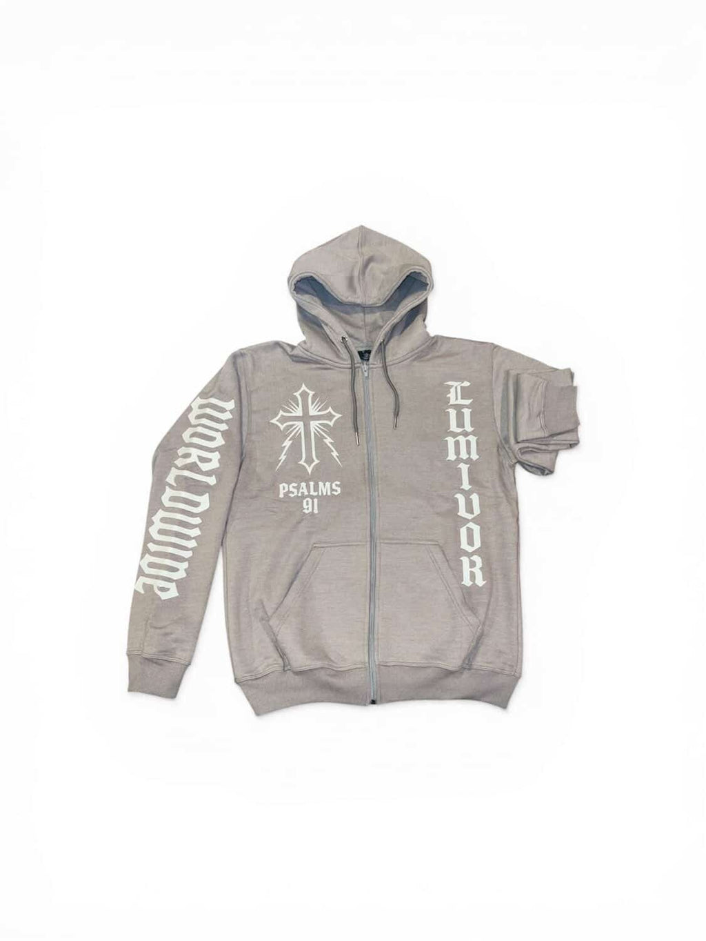 LUMIVOR WORLDWIDE Hoodie Grey