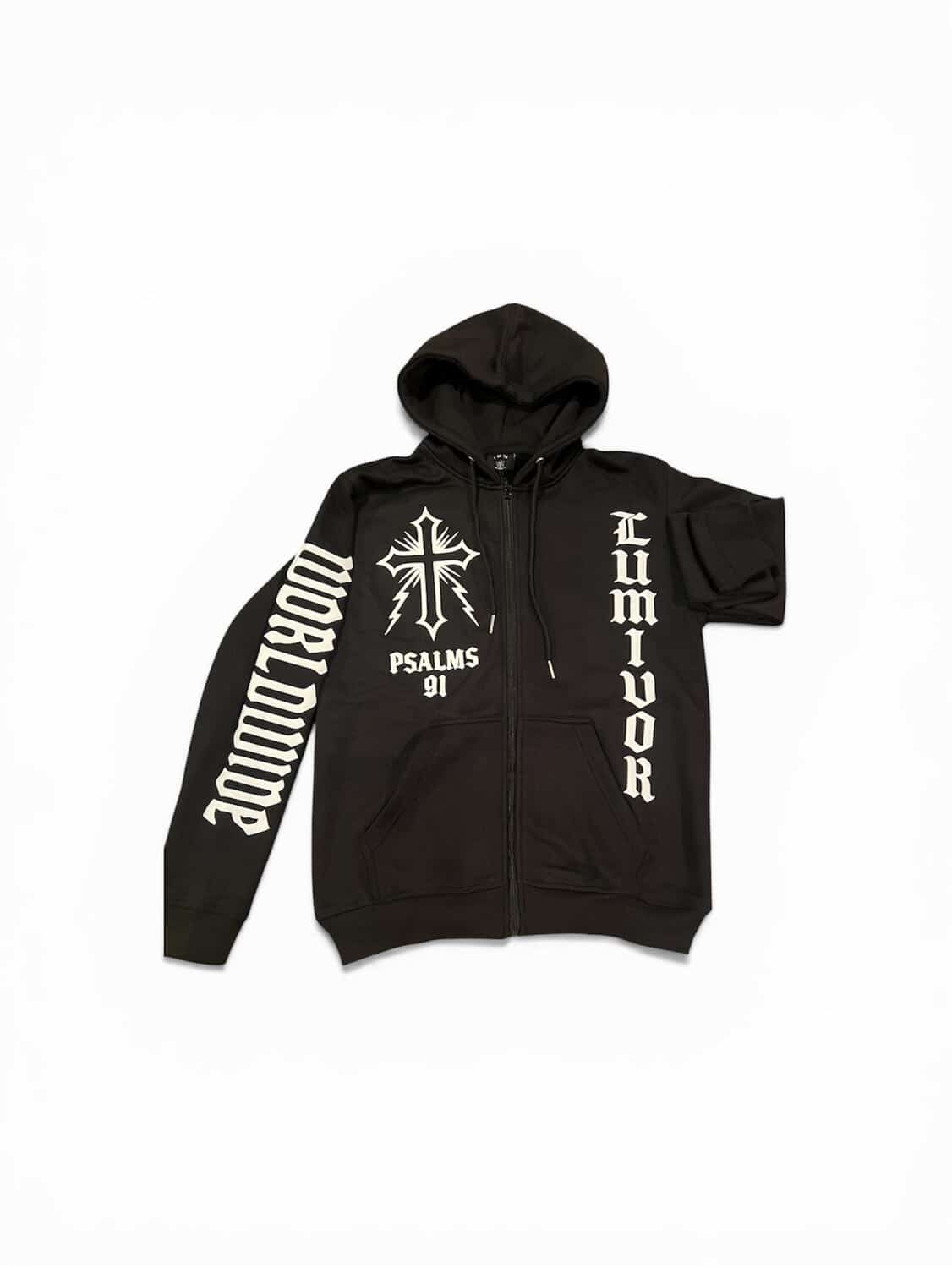 LUMIVOR WORLDWIDE Hoodie Black